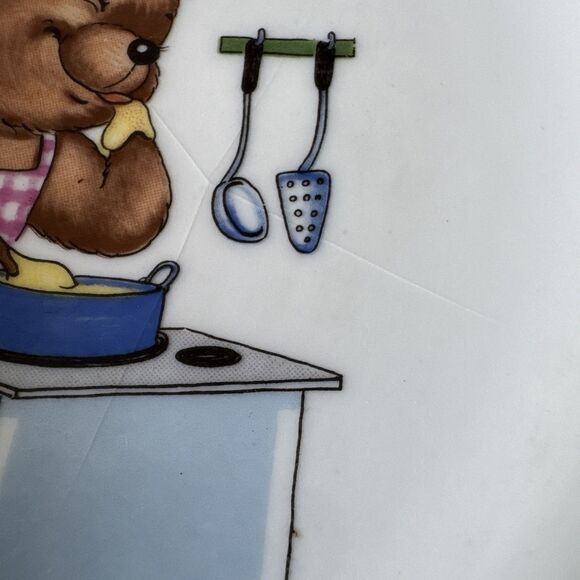 Vintage FD Chauvigny Child’s Porcelain Warming Dish WITH Stopper - Picture 11 of 11